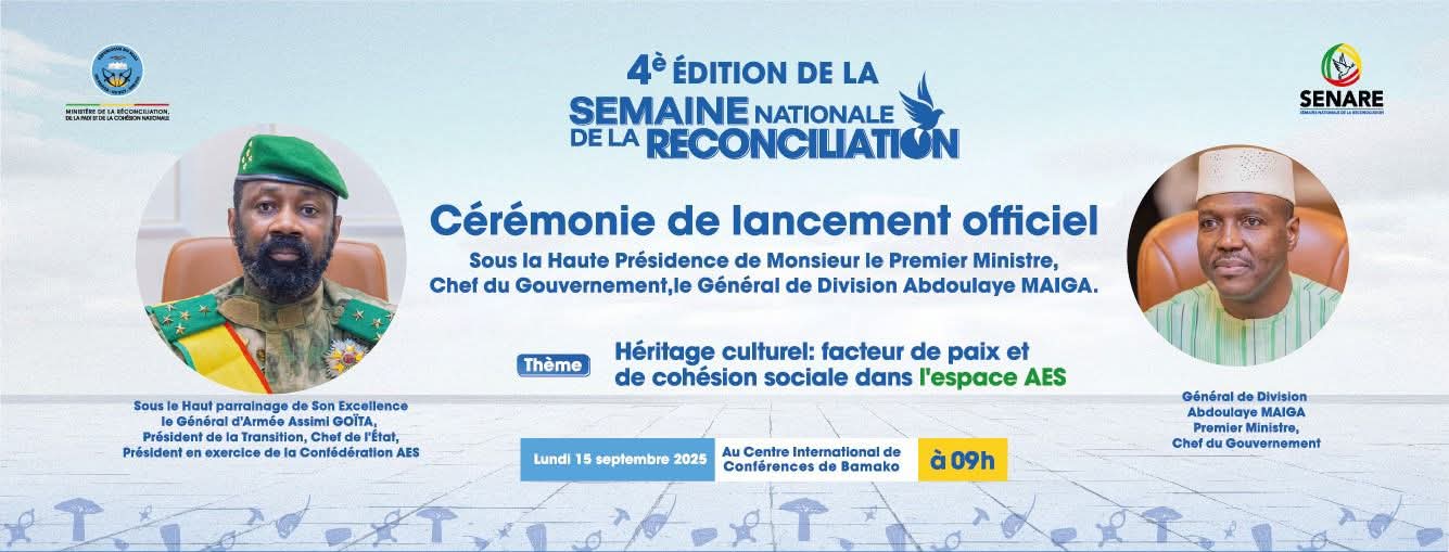 Bamako donne le ton : la 4ème Semaine nationale de la réconciliation ...